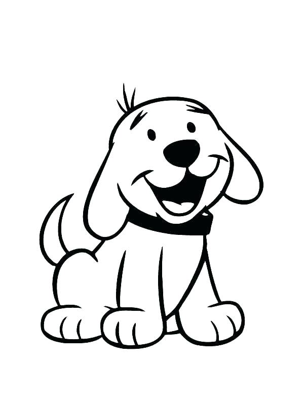 600x800 Dog Coloring Pages Printable Icontent