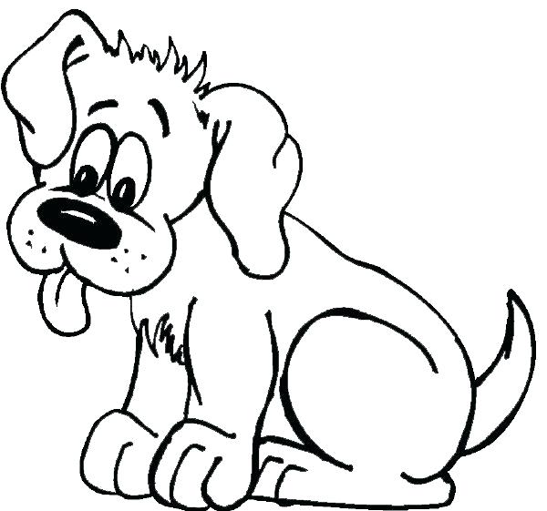 600x561 Coloring Pages Of Dogs