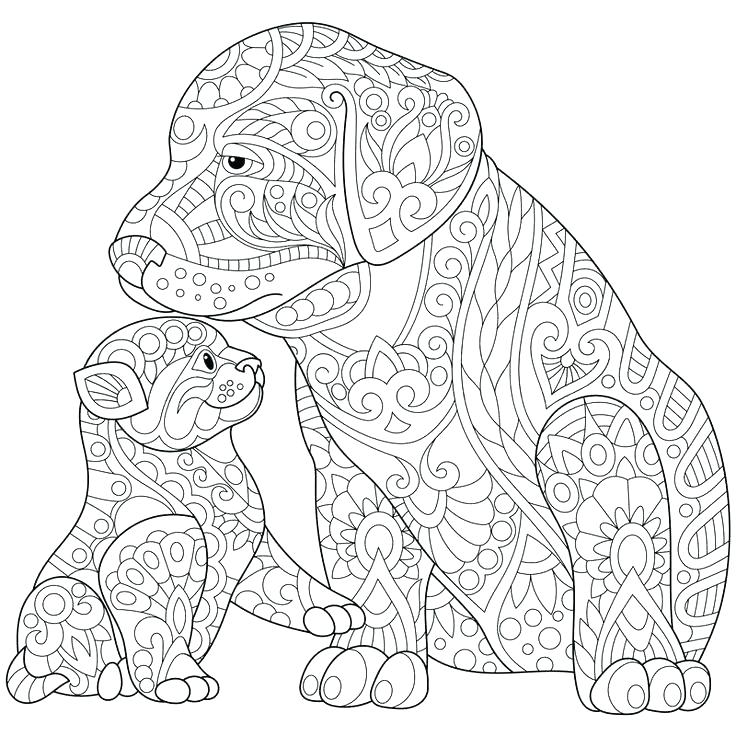 736x736 Coloring Pages Of Dogs Coloring Pages Dogs Online Cute Coloring
