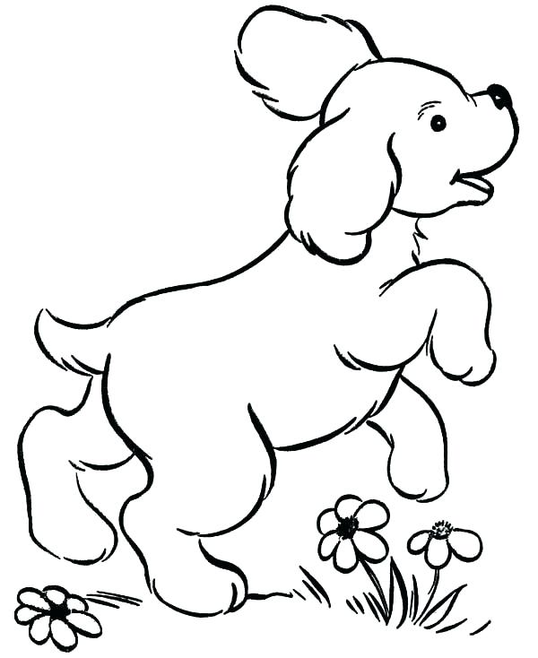 600x734 Dog Coloring Pages Printable As Well As Dog Coloring Sheets Free