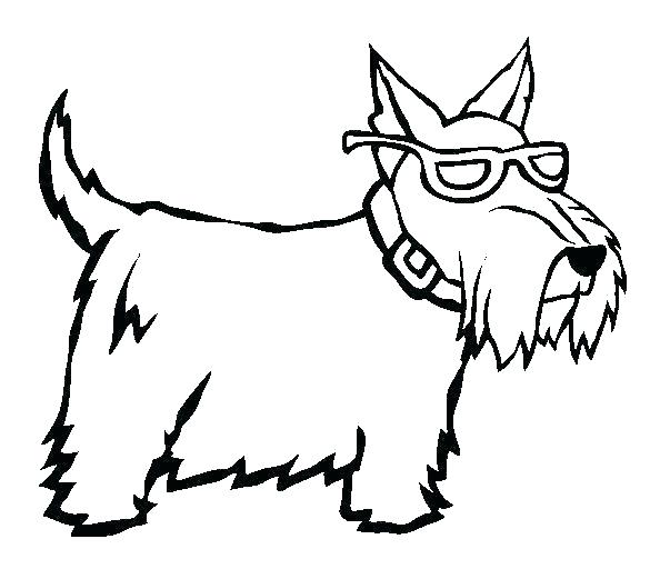 585x521 Coloring Pages Dogs Printable
