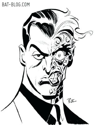 313x400 Two Face Coloring Pages Dog Face Coloring Pages Two Face Coloring