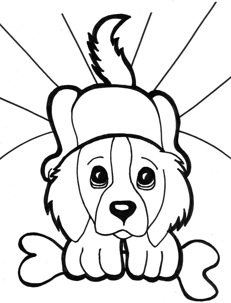 Dog Face Coloring Page at GetColorings.com | Free printable colorings ...