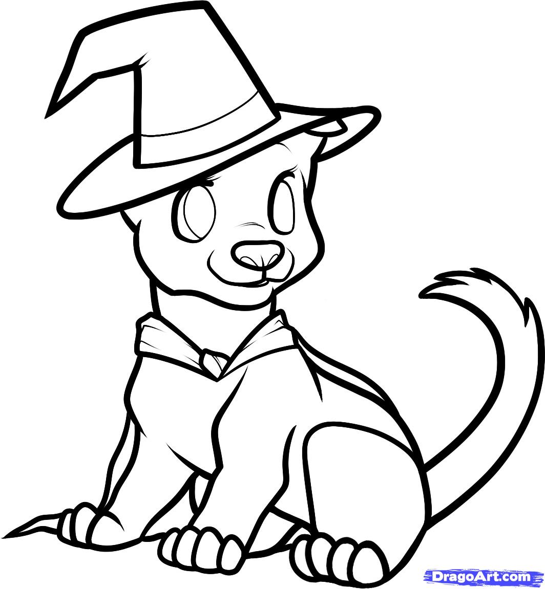 Cute Halloween Drawings To Draw 1064x1151 Cute Halloween Drawings To Draw