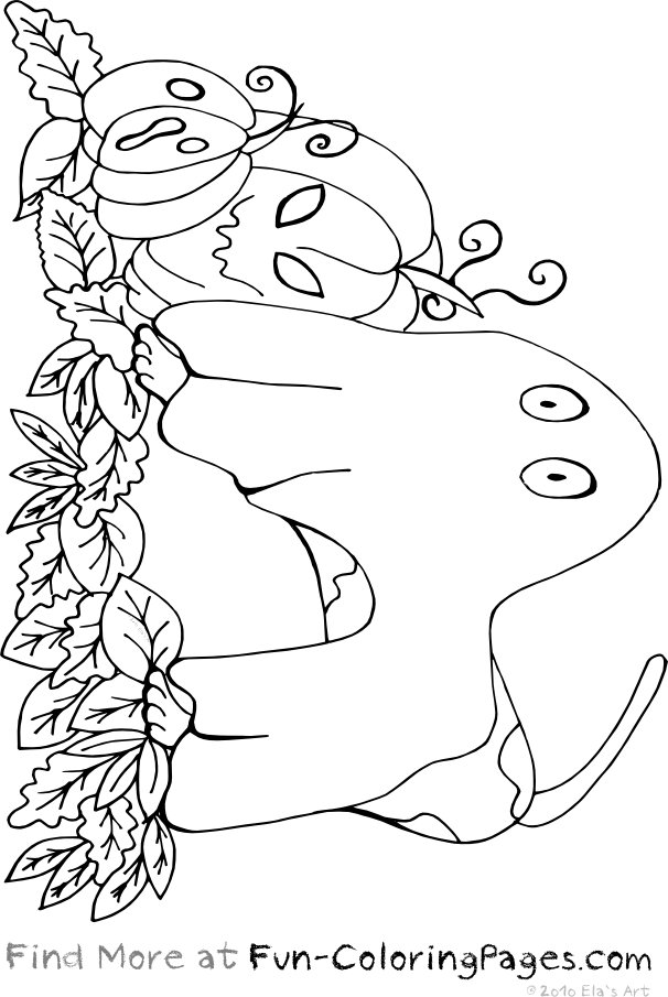 Halloween Fun Coloring Pages 606x905 Halloween Fun Coloring Pages