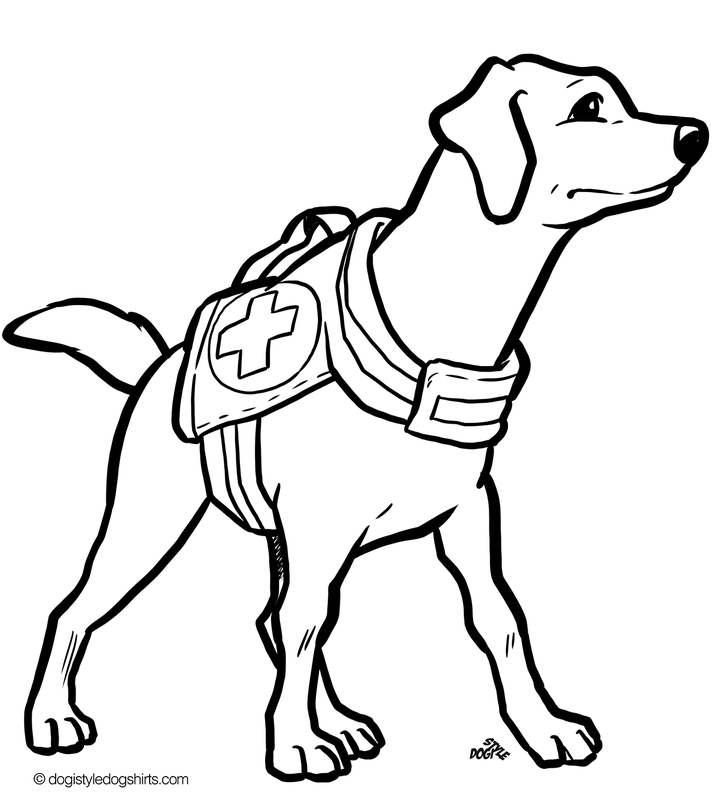 Dog House Coloring Page
