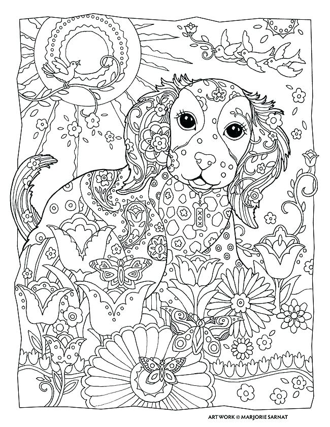650x841 Mandala Coloring Cat Coloring Pages Of Dogs Also Art Therapy 4