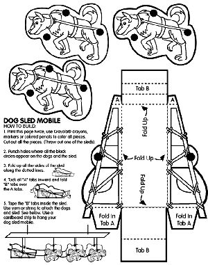 300x381 Free Coloring Pages Of To Iditarod Trail Sled Reference Images