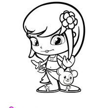 Dolls Coloring Pages 220x220 Dolls Coloring Pages