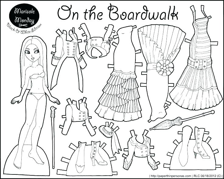Printable Coloring Book Publishers Paper Doll Coloring Pages 736x588 Printable Coloring Book Publishers Paper Doll Coloring Pages
