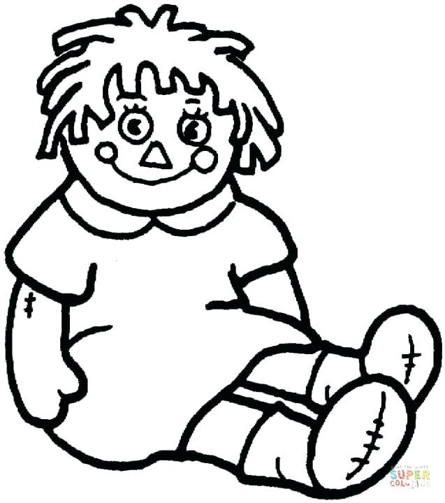 637x720 Doll Coloring Pages Doll Vintage Paper Doll Coloring Pages