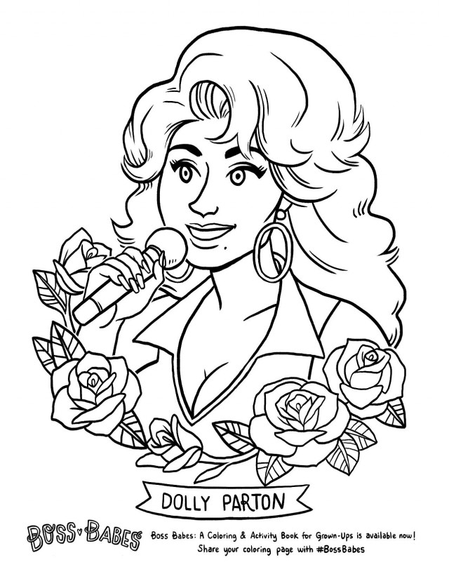Dolly Coloring Pages