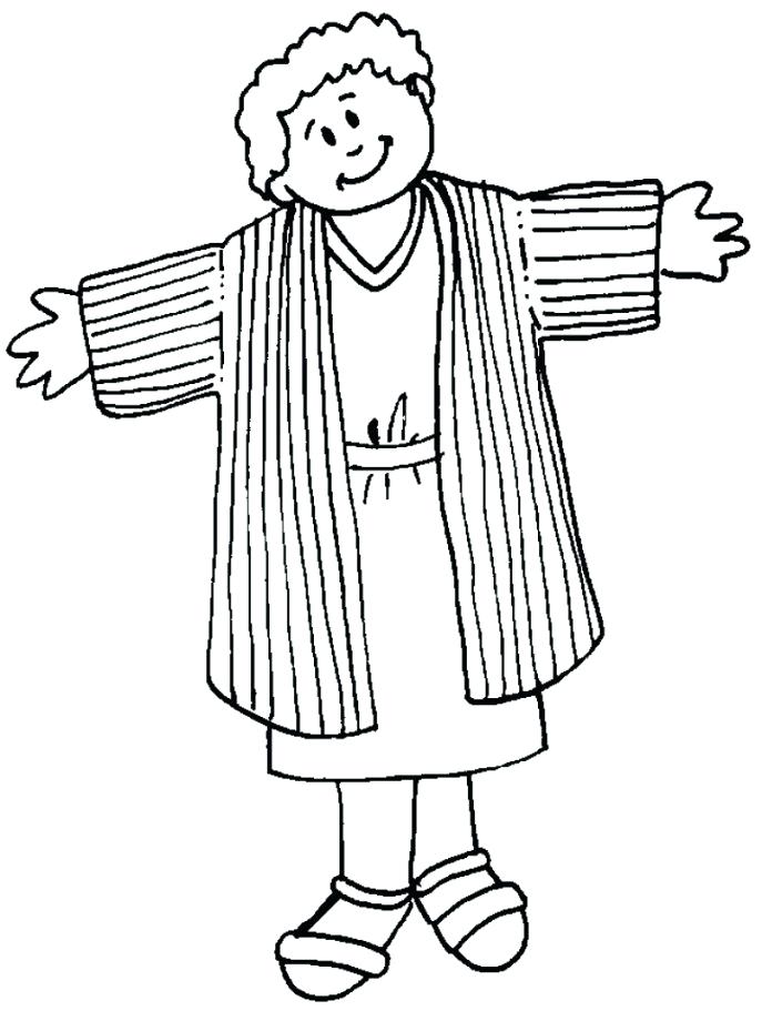 687x911 Joseph Coat Of Many Colors Coloring Page Medium Size Of Many
