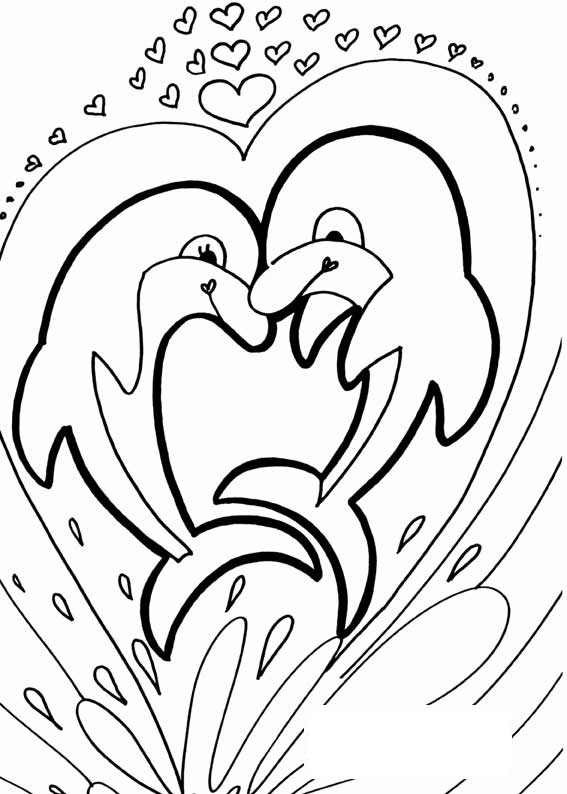 567x794 Dolphin Coloring Pages Free Printable Free Coloring Pages