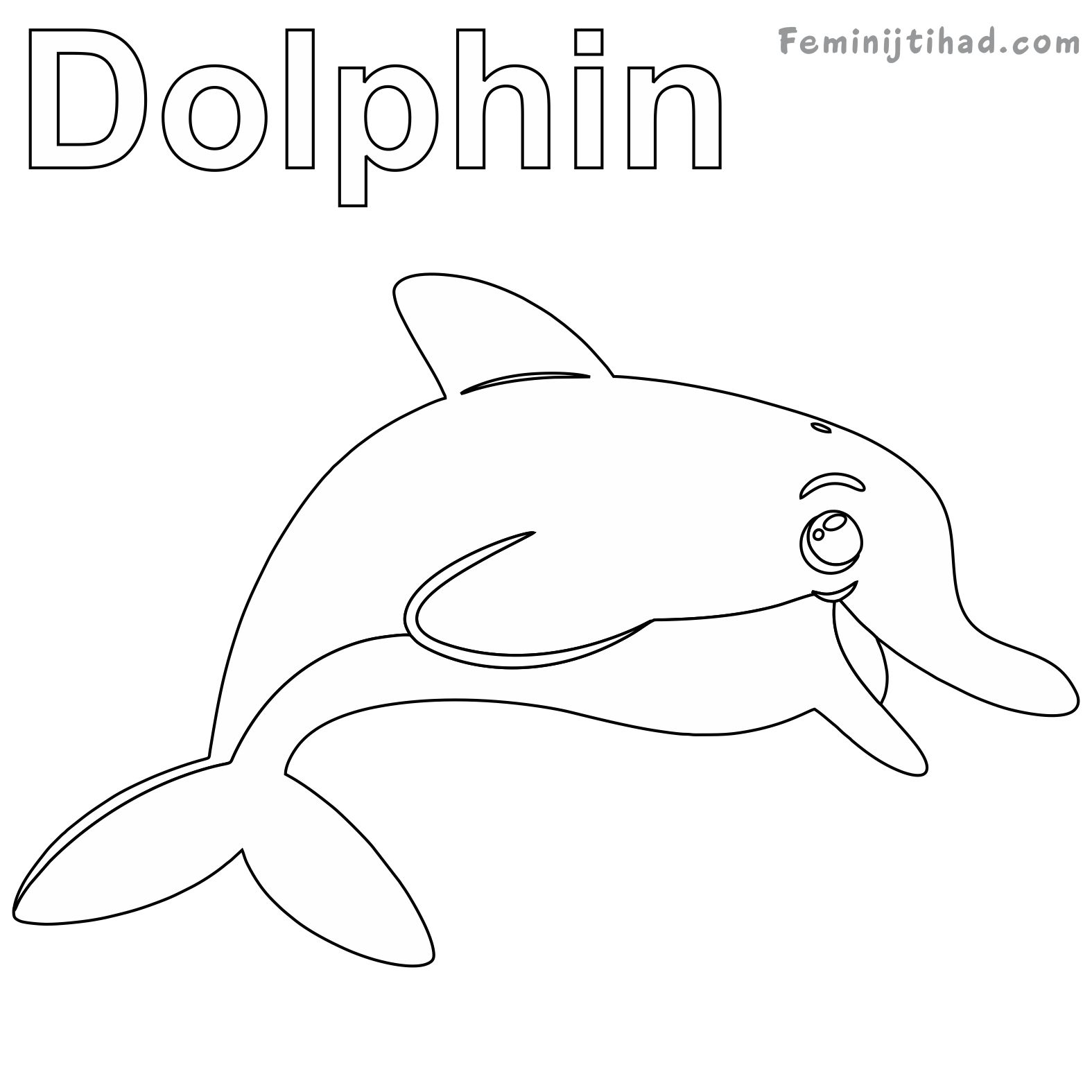 1575x1575 Dolphin Coloring Pages Printable Coloring Pages For Kids