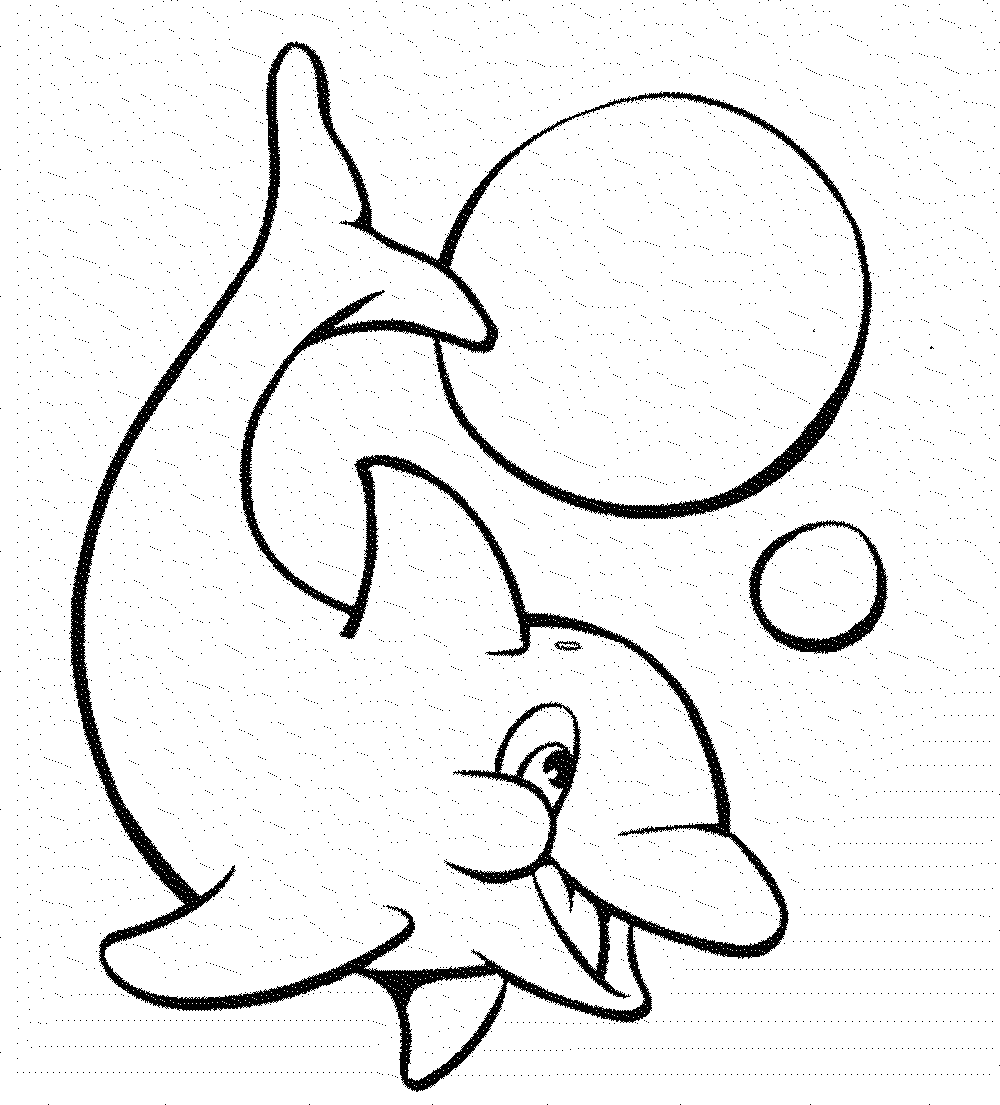 1000x1105 Free Dolphin Coloring Pages Of Printable General For Kids To Color