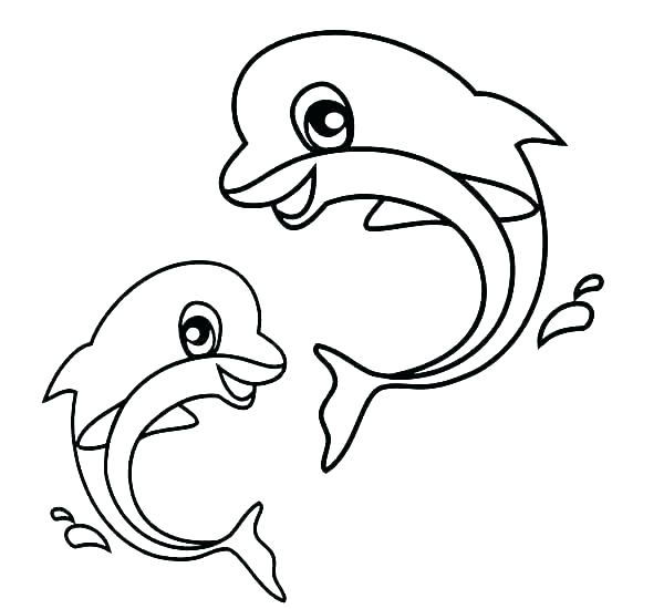 Dolphins Coloring Pages Coloring Pages Of Dolphins Dolphin 600x550 Dolphins Coloring Pages Coloring Pages Of Dolphins Dolphin