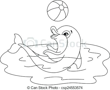 Dolphins Coloring Pages Cute Dolphin Coloring Pages Playful 450x368 Dolphins Coloring Pages Cute Dolphin Coloring Pages Playful