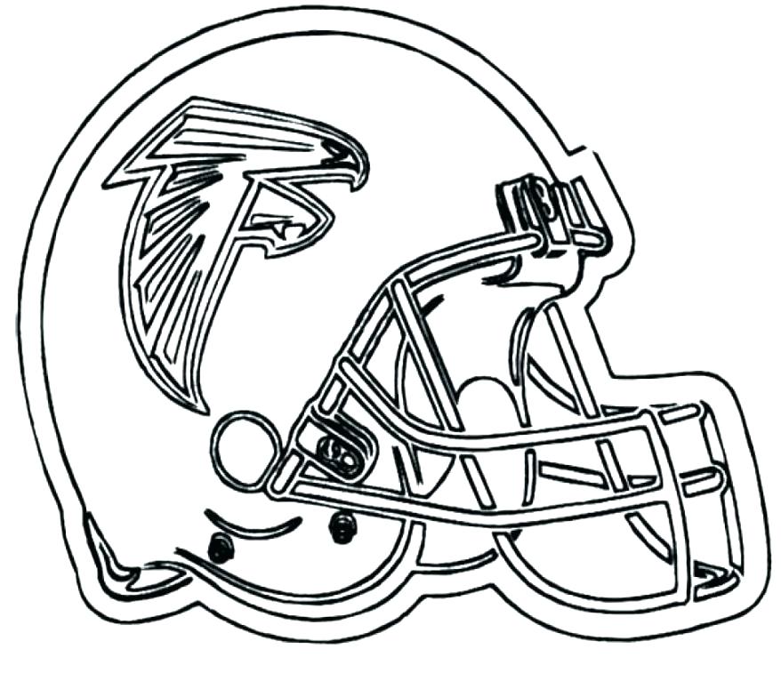 Nfl Football Coloring Pages 878x766 Nfl Football Coloring Pages