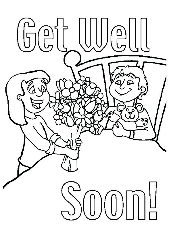 Get Well Coloring Pages Get Well Soon Card Free Printable Apps 595x842 Get Well Coloring Pages Get Well Soon Card Free Printable Apps