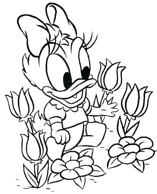 500x619 Baby Donald Duck Coloring Pages Fluffysavages.club
