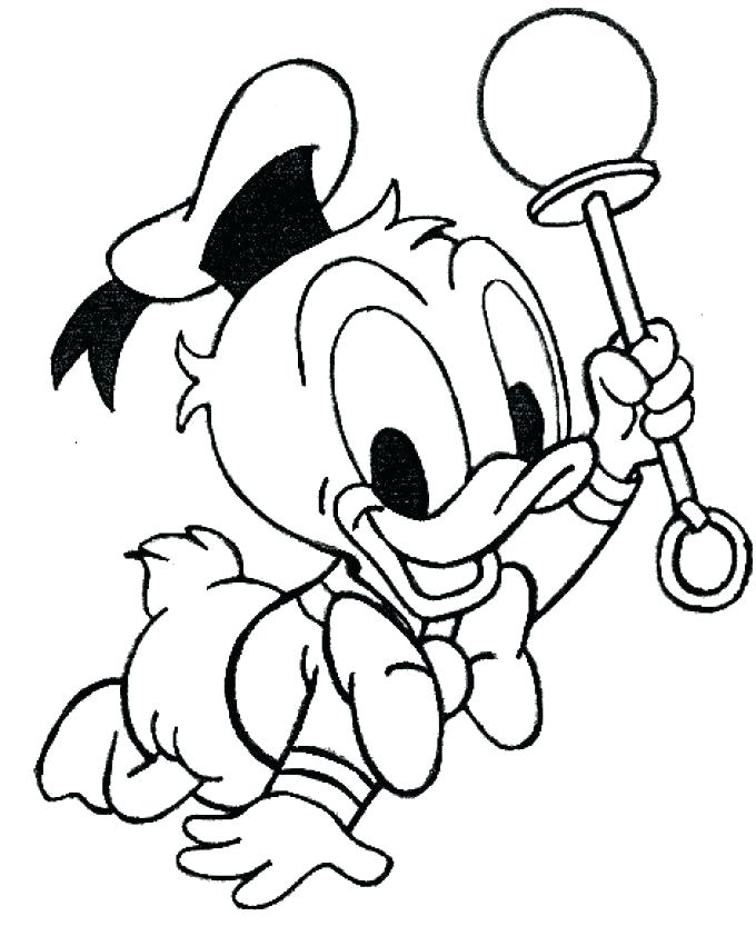 680x851 Donald Duck Coloring Page Duck Donald Duck Coloring Pages