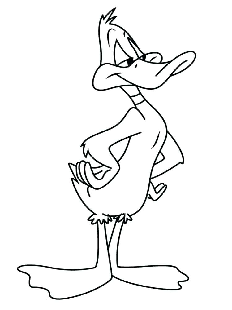 750x1000 Duck Color Page Baby Duck Coloring Page Free Donald Duck Colouring