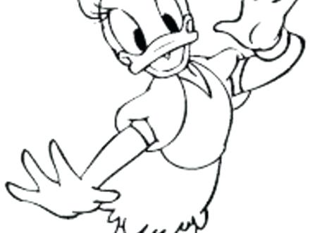 440x330 Free Donald Duck Online Coloring Pages Daisy Page Printable Crafts