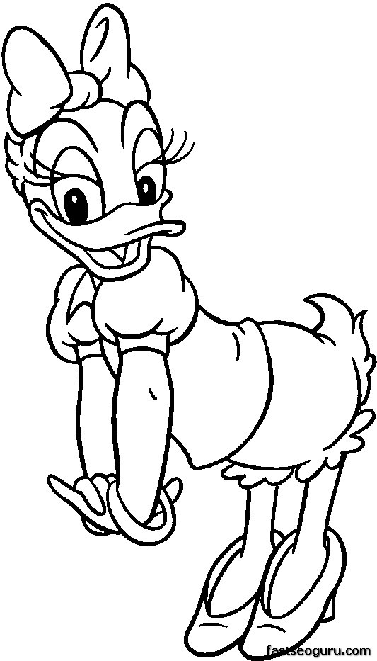Baby Donald Duck Coloring Pages at GetColorings.com | Free printable ...