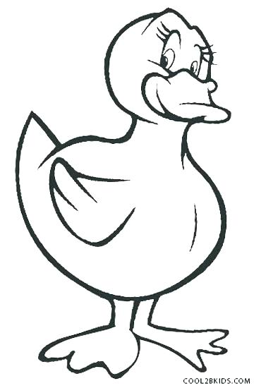 Donald Duck Coloring Pages Duck Coloring Pages Simple Duck 370x550 Donald Duck Coloring Pages Duck Coloring Pages Simple Duck
