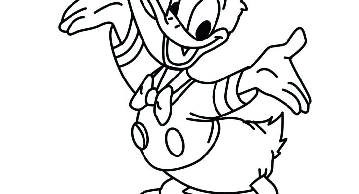 Printable Coloring Pages Donald Duck Page Of Drawing Inspiration C 728x393 Printable Coloring Pages Donald Duck Page Of Drawing Inspiration C