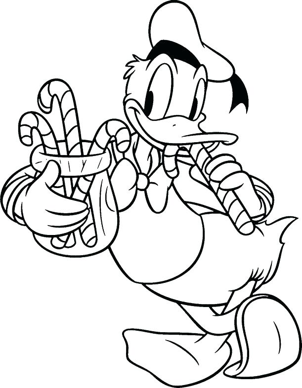 Donald Duck Colouring Pages 611x786 Donald Duck Colouring Pages