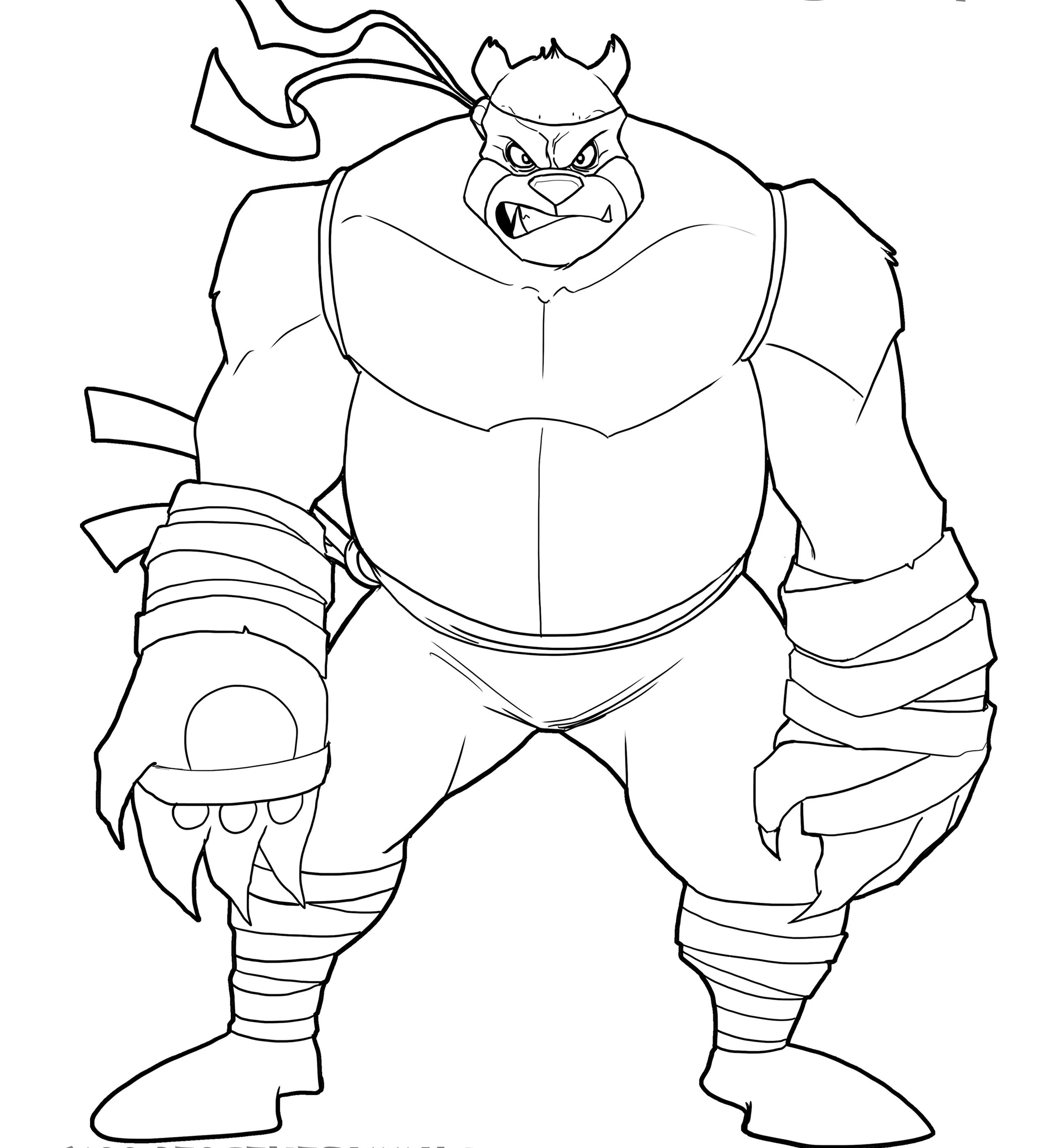 2526x2797 Expert Teenage Mutant Ninja Turtles Coloring Pages Pdf Donatello