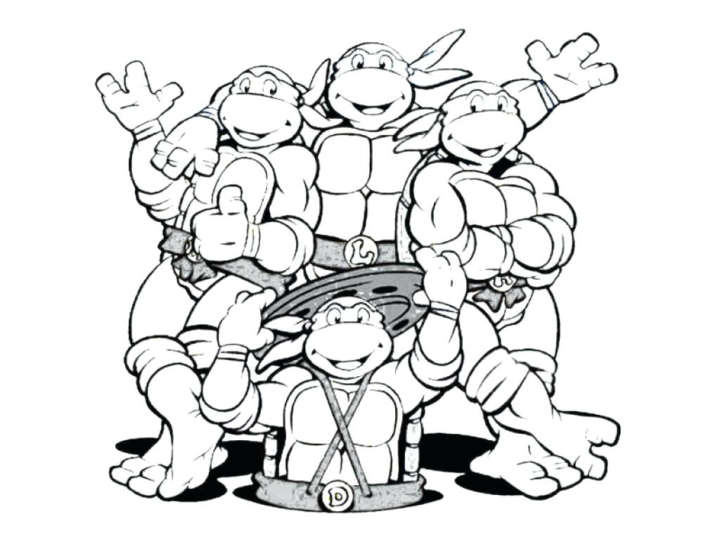 1024x768 Expert Teenage Mutant Ninja Turtles Coloring Pages Pdf Donatello