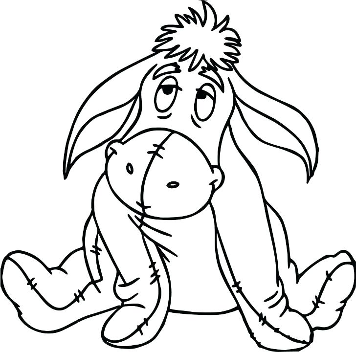 Donkey Coloring Page Boxing Gloves Coloring Pages The Pooh Cute 728x720 Donkey Coloring Page Boxing Gloves Coloring Pages The Pooh Cute