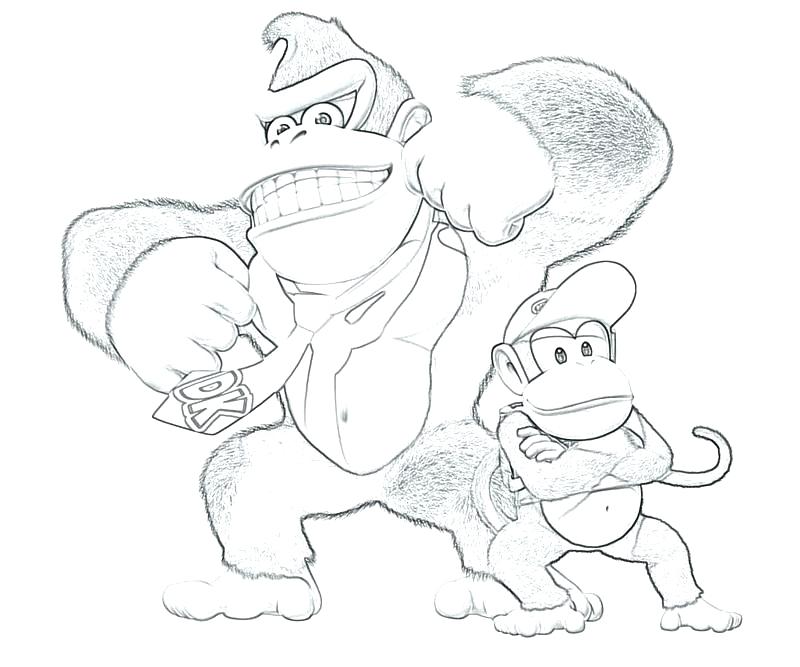 Donkey Kong Coloring Page Donkey Coloring Pages Donkey Coloring 800x667 Donkey Kong Coloring Page Donkey Coloring Pages Donkey Coloring