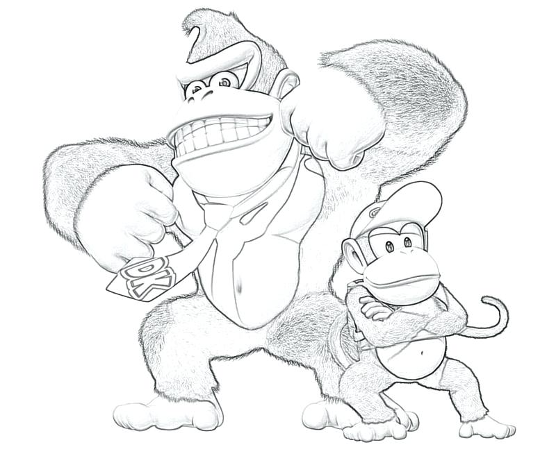 Donkey Kong Coloring Pages Leversetdujourinfo Donkey Kong Coloring 800x667 Donkey Kong Coloring Pages Leversetdujourinfo Donkey Kong Coloring