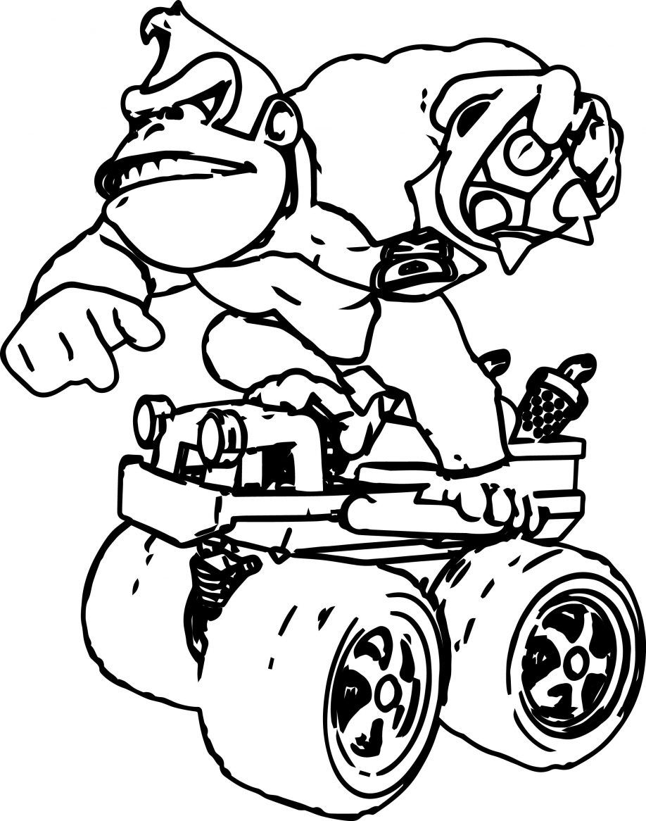 Great Donkey Kong Coloring Pages To Print 25 Mario Online Images 918x1166 Great Donkey Kong Coloring Pages To Print 25 Mario Online Images