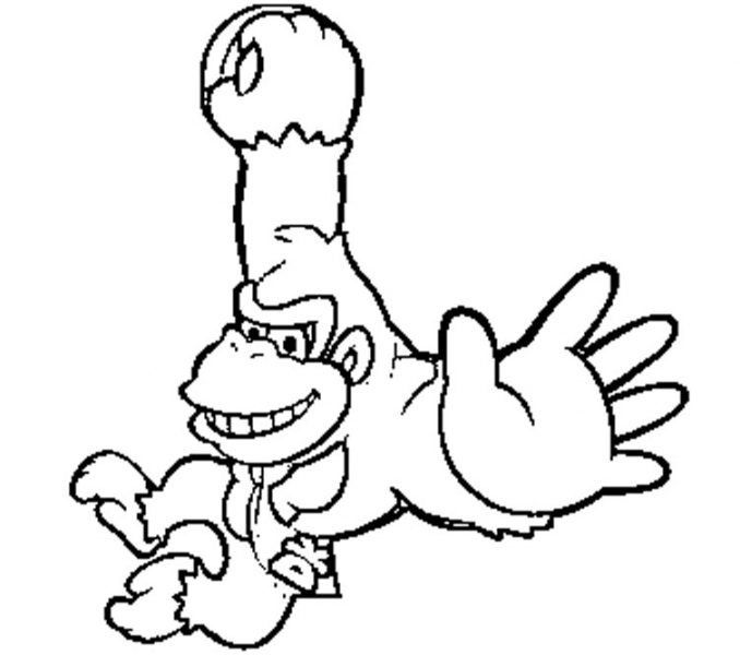 Dk Coloring Pages 29 Donkey Kong Coloring Page Donkey Kong Drives 678x600 Dk Coloring Pages 29 Donkey Kong Coloring Page Donkey Kong Drives