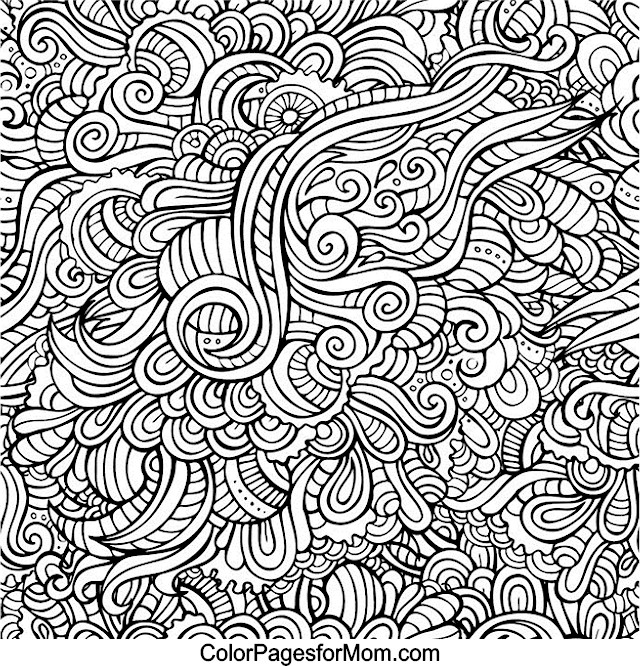 Pattern Doodle Art Coloring Pages Coloring Page For Kids Kids 640x666 Pattern Doodle Art Coloring Pages Coloring Page For Kids Kids