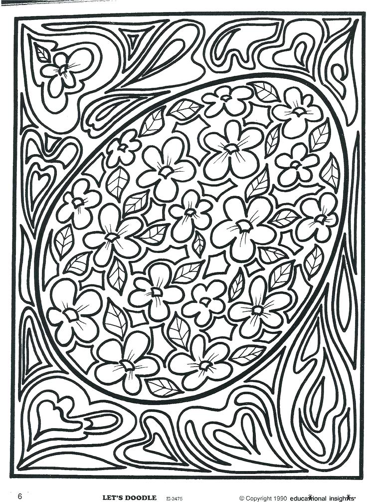 736x1006 Free Printable Doodle Art Coloring Pages Doodle Coloring Pages