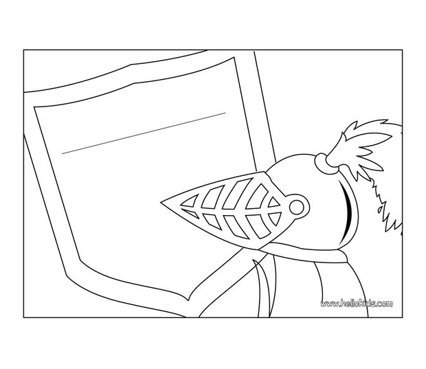 Knight Door Sign Coloring Pages 620x537 Knight Door Sign Coloring Pages