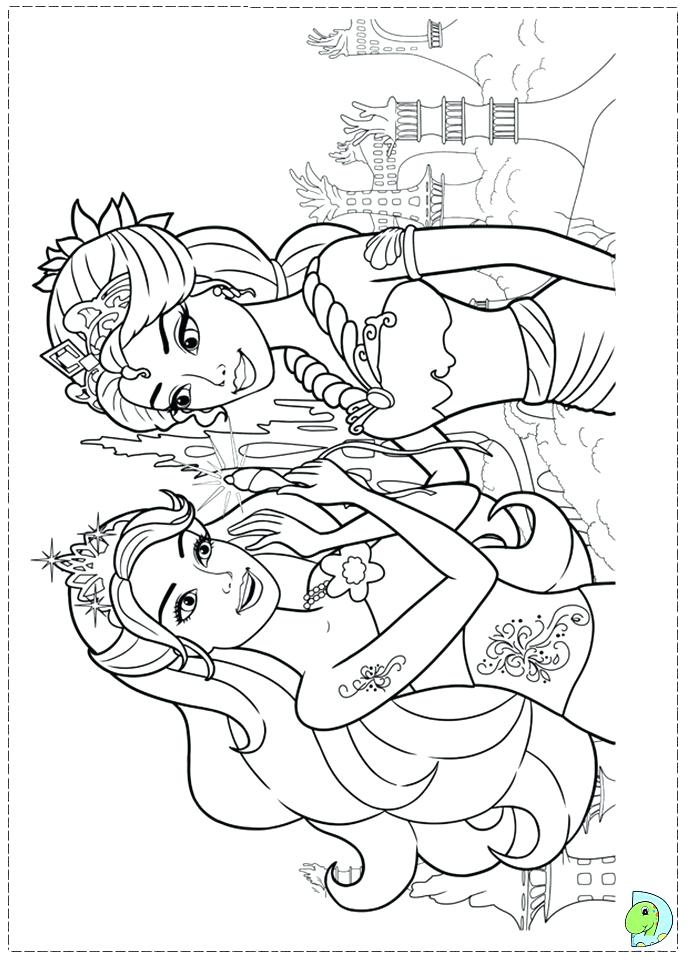 Barbie And The Secret Door Coloring Pages Game In A Mermaid Tale 691x960 Barbie And The Secret Door Coloring Pages Game In A Mermaid Tale