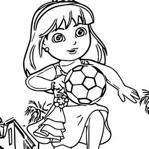 300x300 Dora And Boots Coloring Page