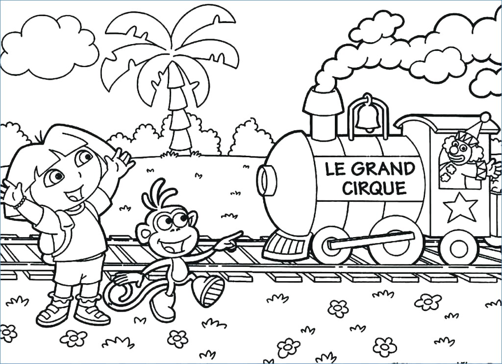 1024x743 Lion The King Dora The Explorer Coloring Page