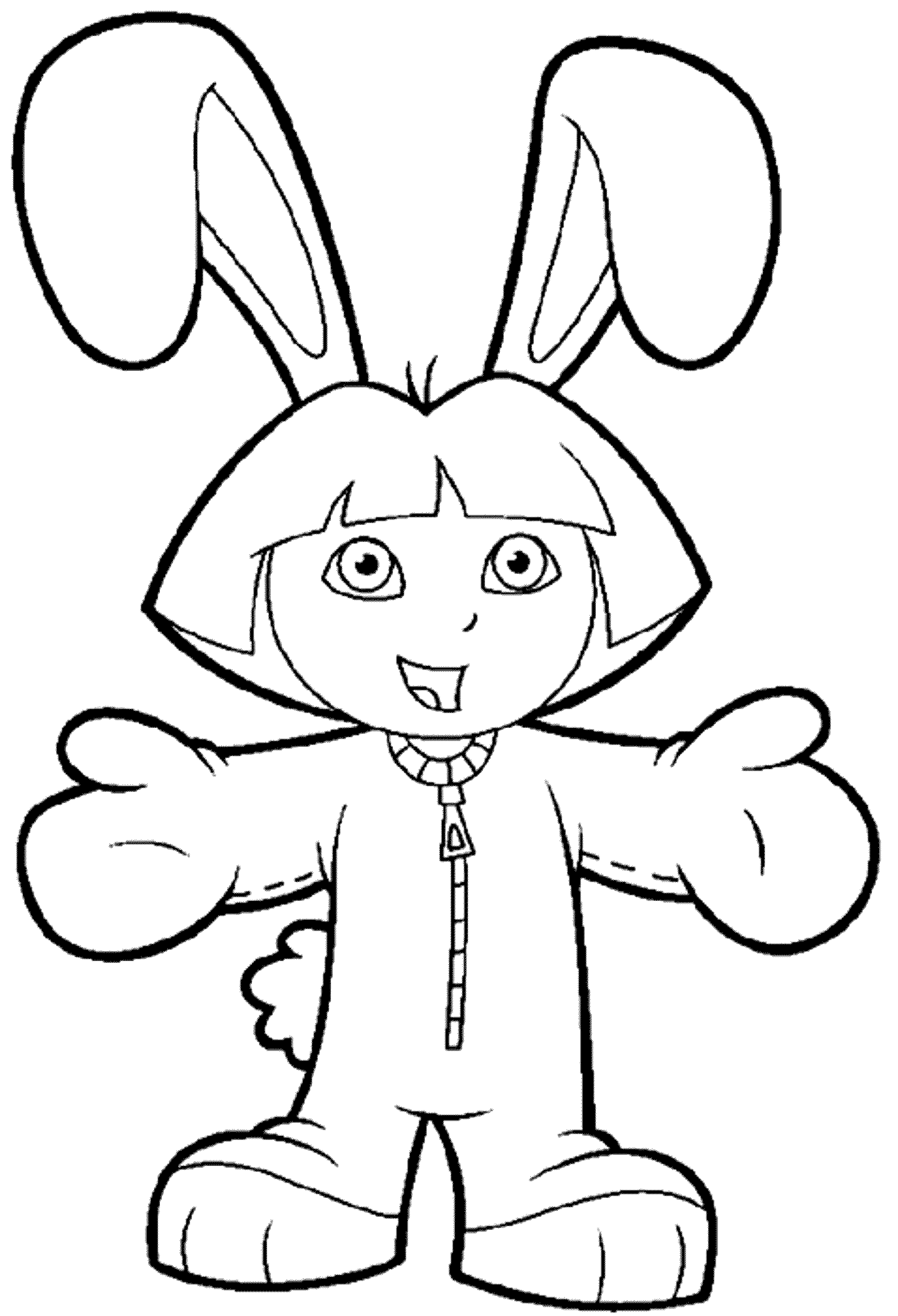 Dora Coloring Pages Games