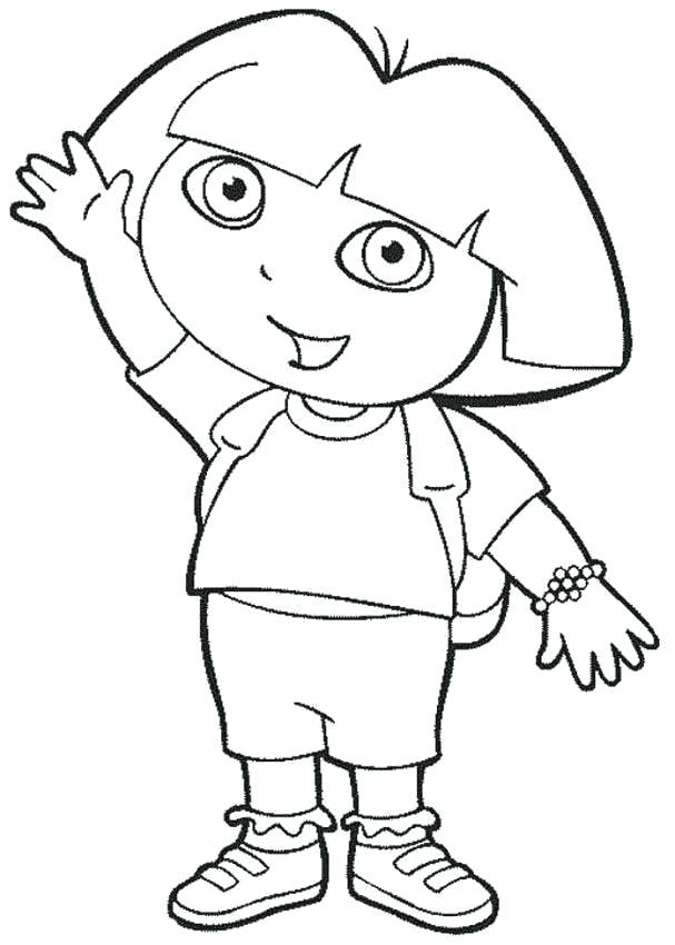 Dora Coloring Pages Games at GetColorings.com | Free printable ...