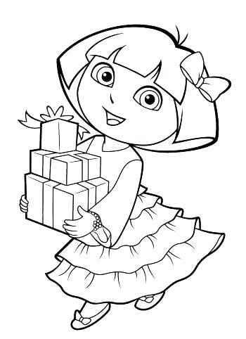 350x482 Free Dora Coloring Pages Coloring Page Luxury Printable Coloring