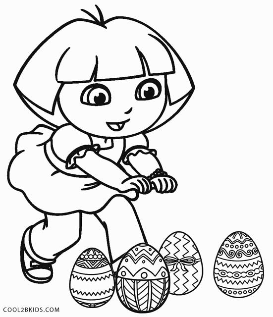 551x640 Free Printable Dora Coloring Pages For Kids Cool2bkids