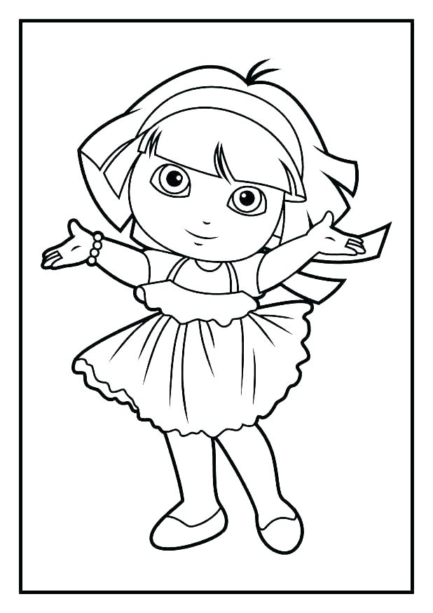618x874 Dora Coloring Games Free Printable Coloring Pages Printable